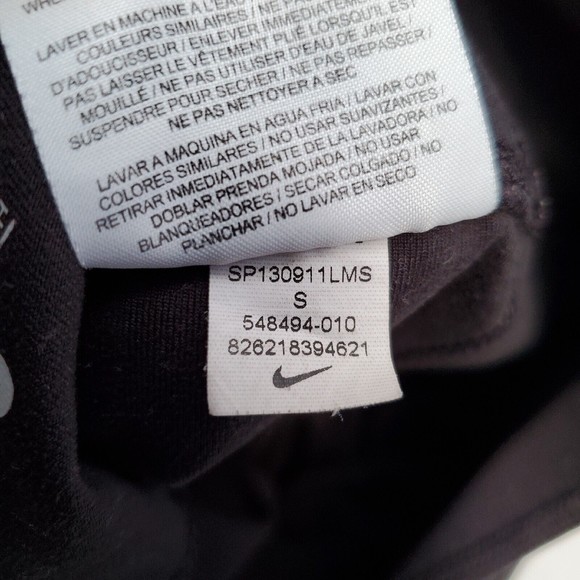 Nike Leggings Women’s Sz S Black Legend 2.0 Dri-Fit Capri 548494-010 - Picture 9 of 10